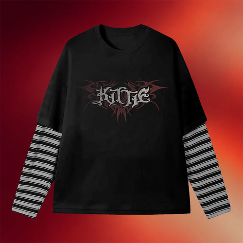 Sumerian Records Merch 2026 Kittie Raven Double Layer Long Sleeve Shirt Gifts For Friends