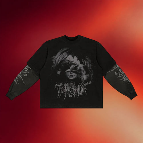 Sumerian Records Merch 2026 The Pretty Wild Button Eyes Double Layer Long Sleeve Shirt Fan Gift