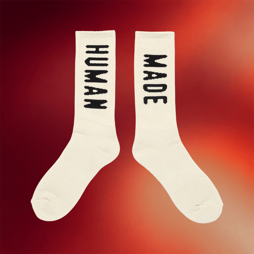 Bbcicecream Merch Human Made HM Logo Socks Gifts Ideas For Boyfriend