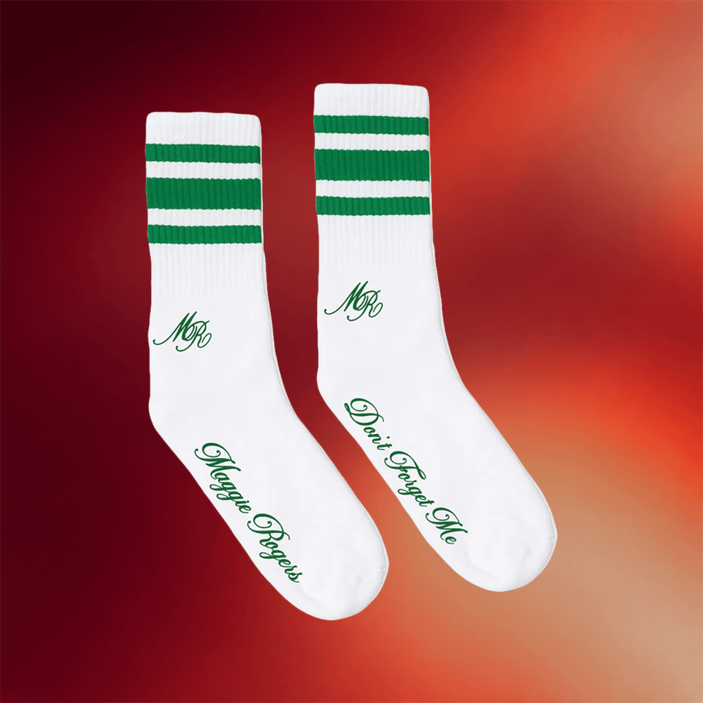 Maggie Rogers Merch 2026 Maggie's Lucky Socks Green Gift Ideas For Music Lovers