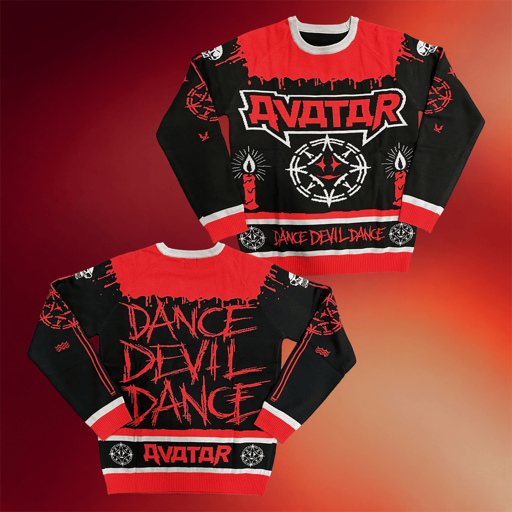 Avatar Metal Merch 2026 Dance Devil Dance Sweater Avatar Band Jumpers Gifts For Music Lovers
