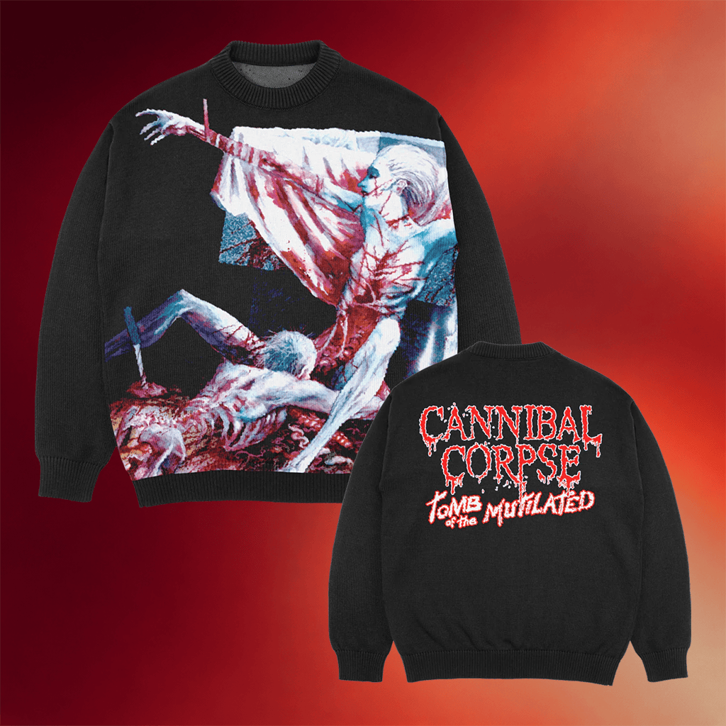 Cannibal Corpse Merch 2026 Tomb Of The Mutilated Sweater Gifts For Band Fans