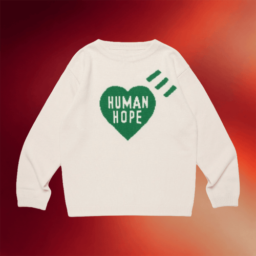 BTS Merch 2026 Human Hope Heart Sweater Human Made X J Hope Jumper BTS Army Gifts