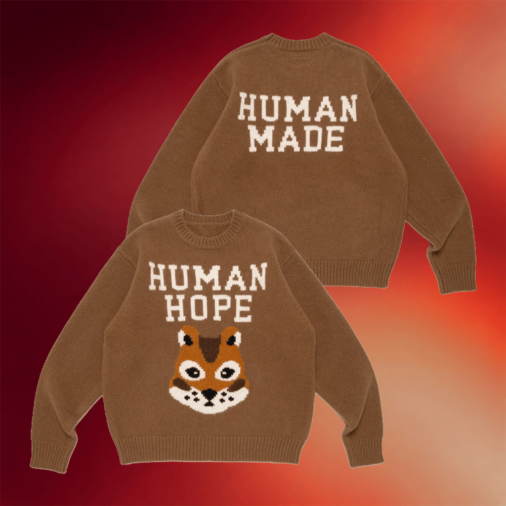 BTS Merch 2026 Human Made X J Hope Human Hope Sweater Gift For BTS Fangirl