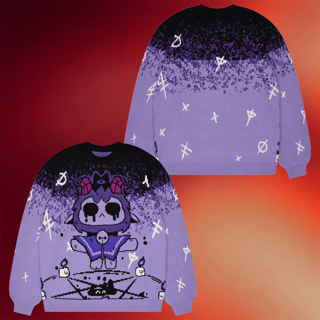 Cult Of The Lamb Merch Goat Sweater Birthday Present For Daughter