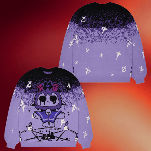 Cult Of The Lamb Merch Goat Sweater Birthday Present For Daughter