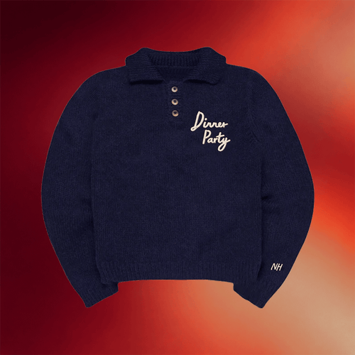 Niall Horan Merch 2026 Dinner Party Button Sweater Music Related Gifts For Guys