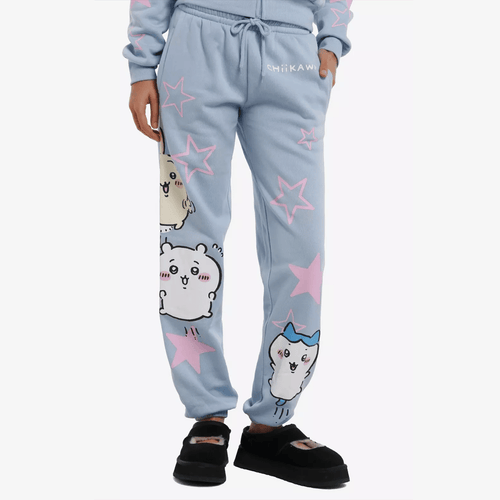 ChiiKawa Merch 2026 ChiiKawa Trio Star Sweatpants Birthday Gifts For Anime Lovers