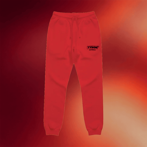 Tyson 20 Merch 2026 Tyson 20 Amsterdam Sweatpants Red Unique Gifts For Friends