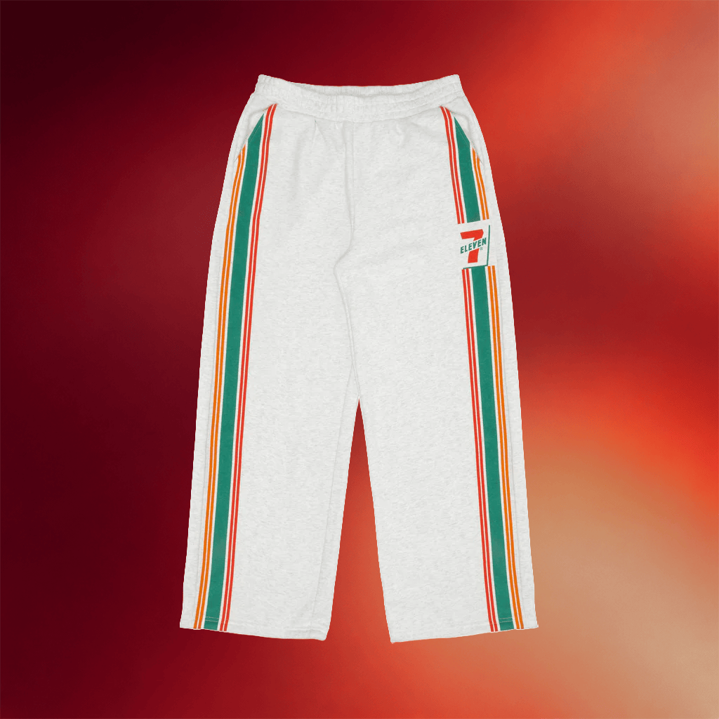 7 Collection Merch 2026 Always Open Retro Stripe Lounge Sweatpants 7 Eleven Merch Gifts