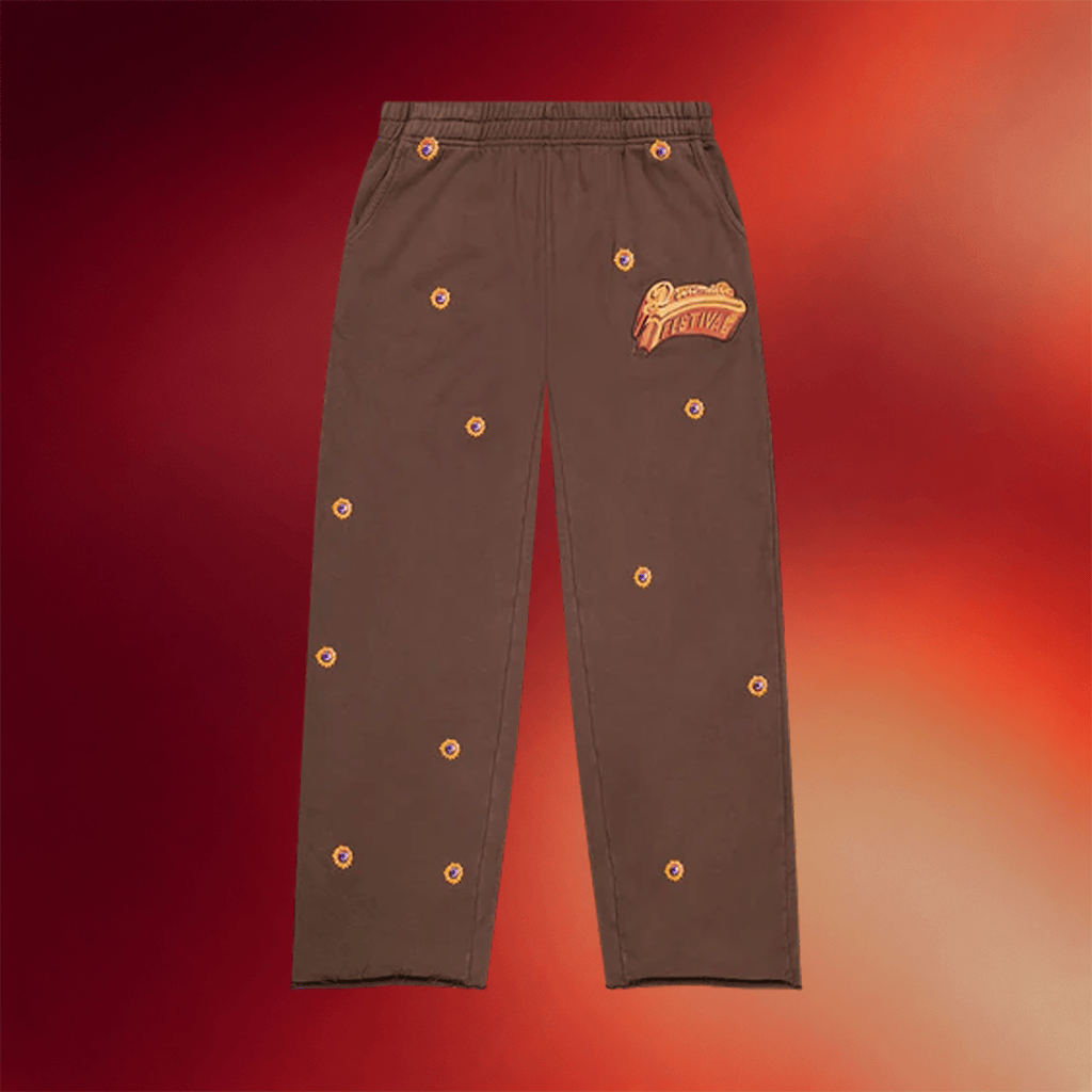 Dreamville Festival Merch DV Sunflowers Sweatpants Birthday Ideas For BFF