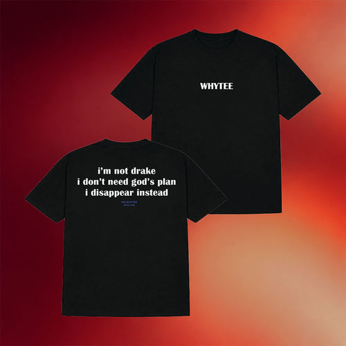Whyteeindia Merch 2026 I Am Not Drake T-Shirt Best Funny Shirts Gift For Rapper Fans
