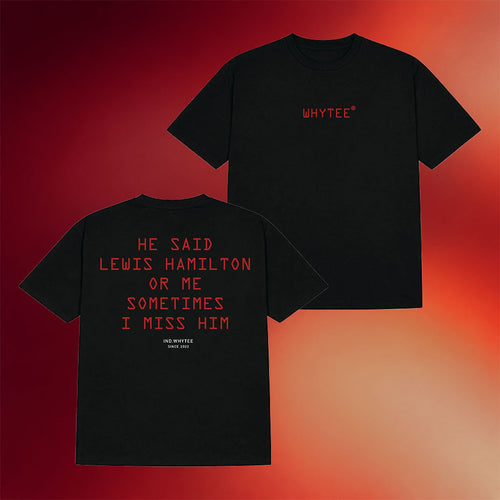 Whyteeindia Merch 2026 Lewis Hamilton Or Him T-Shirt Gifts For Lewis Hamilton Fans