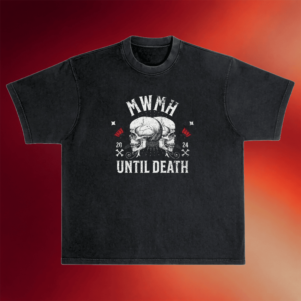Murder With My Husband Merch Until Death Wash T-Shirt MWMH Shirt Gift For Son In Law