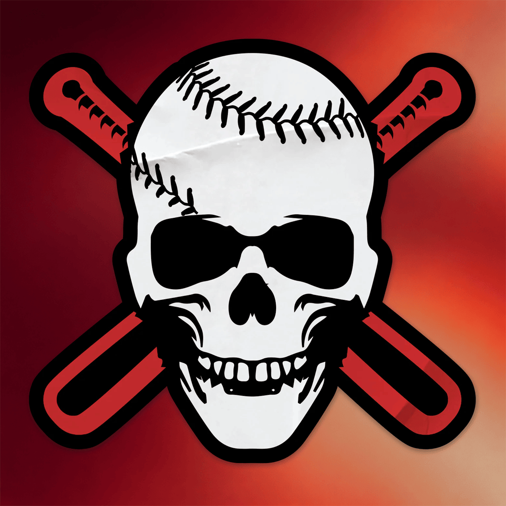 Baseball Is Dead Merch 2026 BID Skull Sticker Decor Gifts For Baseball Lovers