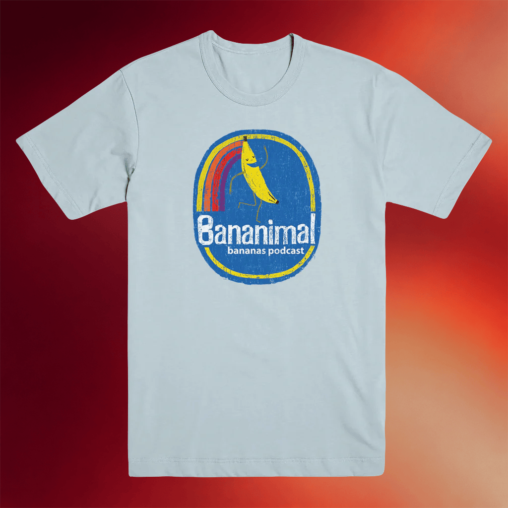 Exactly Right Merch Bananas Rainbow Bananimal T-Shirt Birthday Presents For Him
