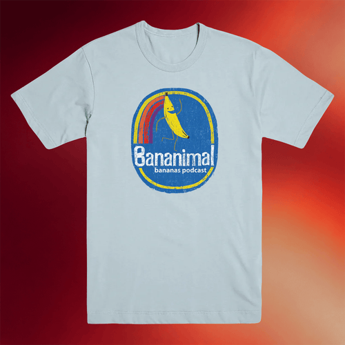 Exactly Right Merch Bananas Rainbow Bananimal T-Shirt Birthday Presents For Him