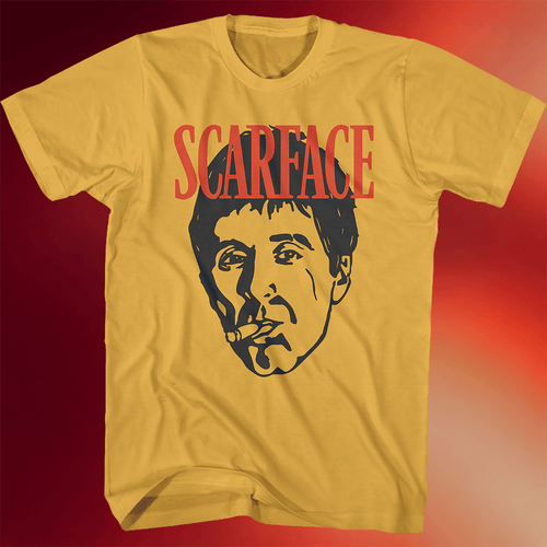 Tony Montana Shirt Tony Sketch Scarface T-Shirt Last Minute Father's Day Gifts