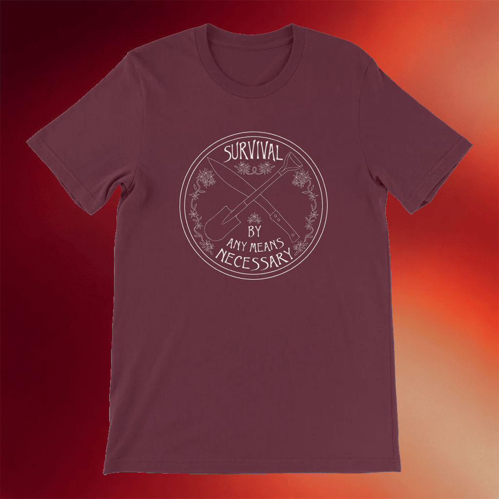 DFTBA Merch 2026 Survival By Any Means Necessary T-Shirt Unique Gifts For BFF