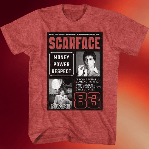 Tony Montana Shirt The World Will Remember Scarface T-Shirt Good Father's Day Presents