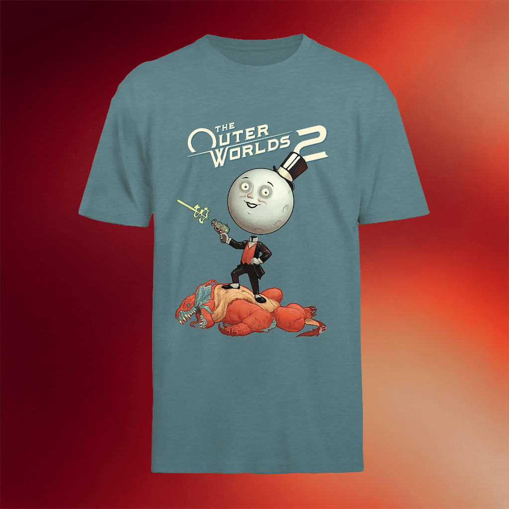 Xbox Game Studios Merch 2026 The Outer Worlds 2 The Moon Man T-Shirt Gift For Boyfriend