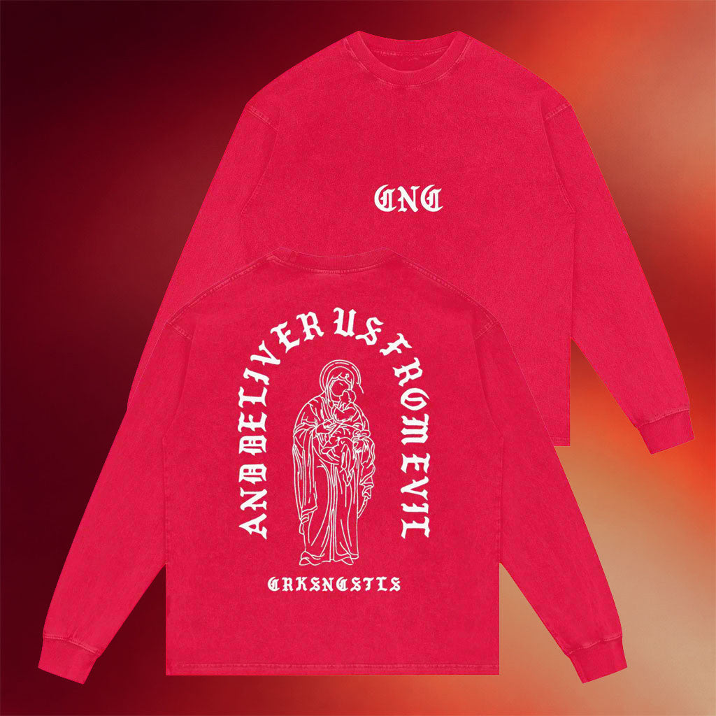 Crooks And Castles Merch 2026 Deliver Us Long Sleeve Shirt Birthday Ideas For Friends