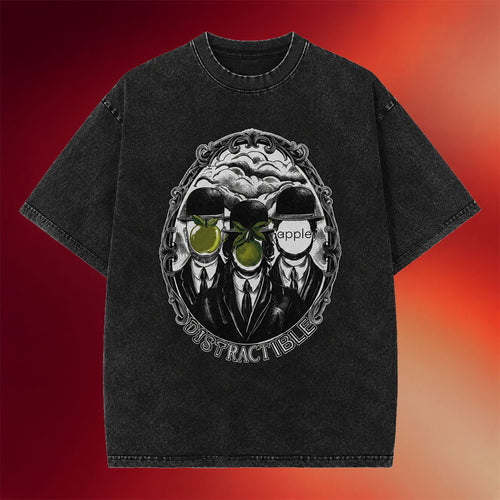 Distractible Merch 2026 Aphantasia Washed T-Shirt Distractible Podcast Shirt Brothers Gifts
