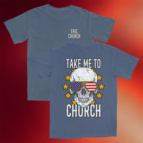 Eric Church Merch 2026 Take Me To Church T-Shirt Presents For Music Lovers