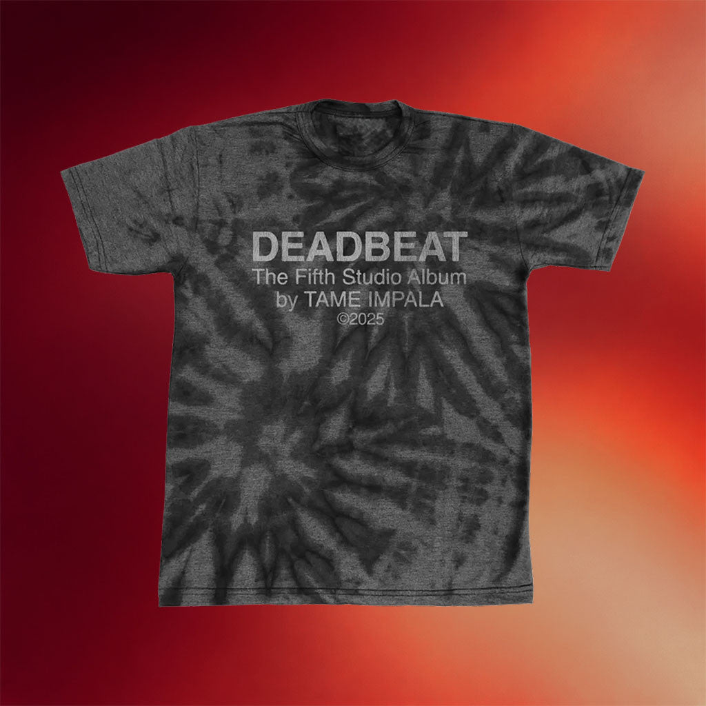 Tame Impala Merch 2026 Deadbeat Tie Dye T-Shirt Tame Impala Shirt Gift For Father