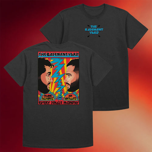 Santagato Studios Merch 2026 The Basement Yard Face Off T-Shirt Podcast Lover Gifts