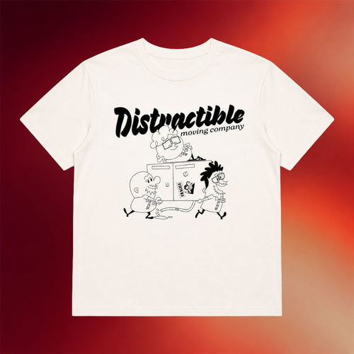 Distractible Merch 2026 Distractible Moving Company T-Shirt Gift For Podcast Fans
