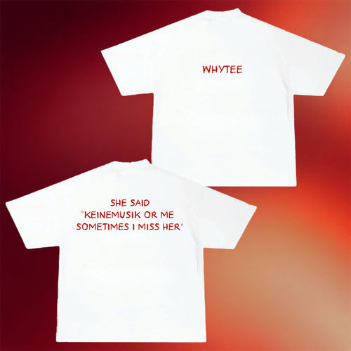 Whyteeindia Merch 2026 Keinemusik Or Her T-Shirt Funny Shirts Gift For DJ Fans