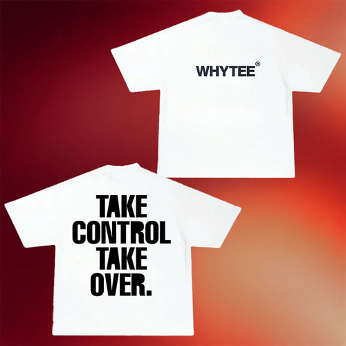 Whyteeindia Merch 2026 Take Control Take Over T-Shirt Gift Ideas For Brothers