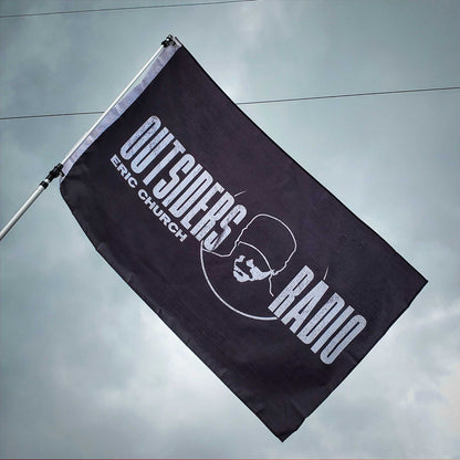 Eric Church Merch 2026 Outsiders Radio Tailgate Flag Outdoor Decor Gift For Music Lovers