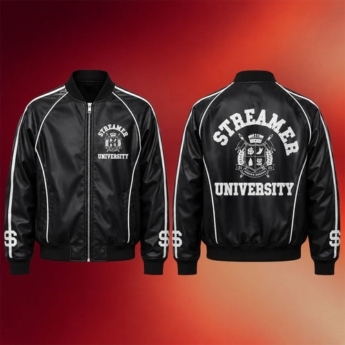 Streamer University Merch 2026 Kai Cenat Streamer University Bomber Jacket Gifts For Brother