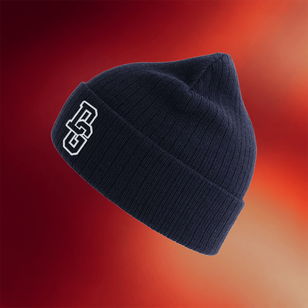 Danny Gonzalez Merch 2026 Collegiate DG Navy Beanie Unique Gifts For Friends