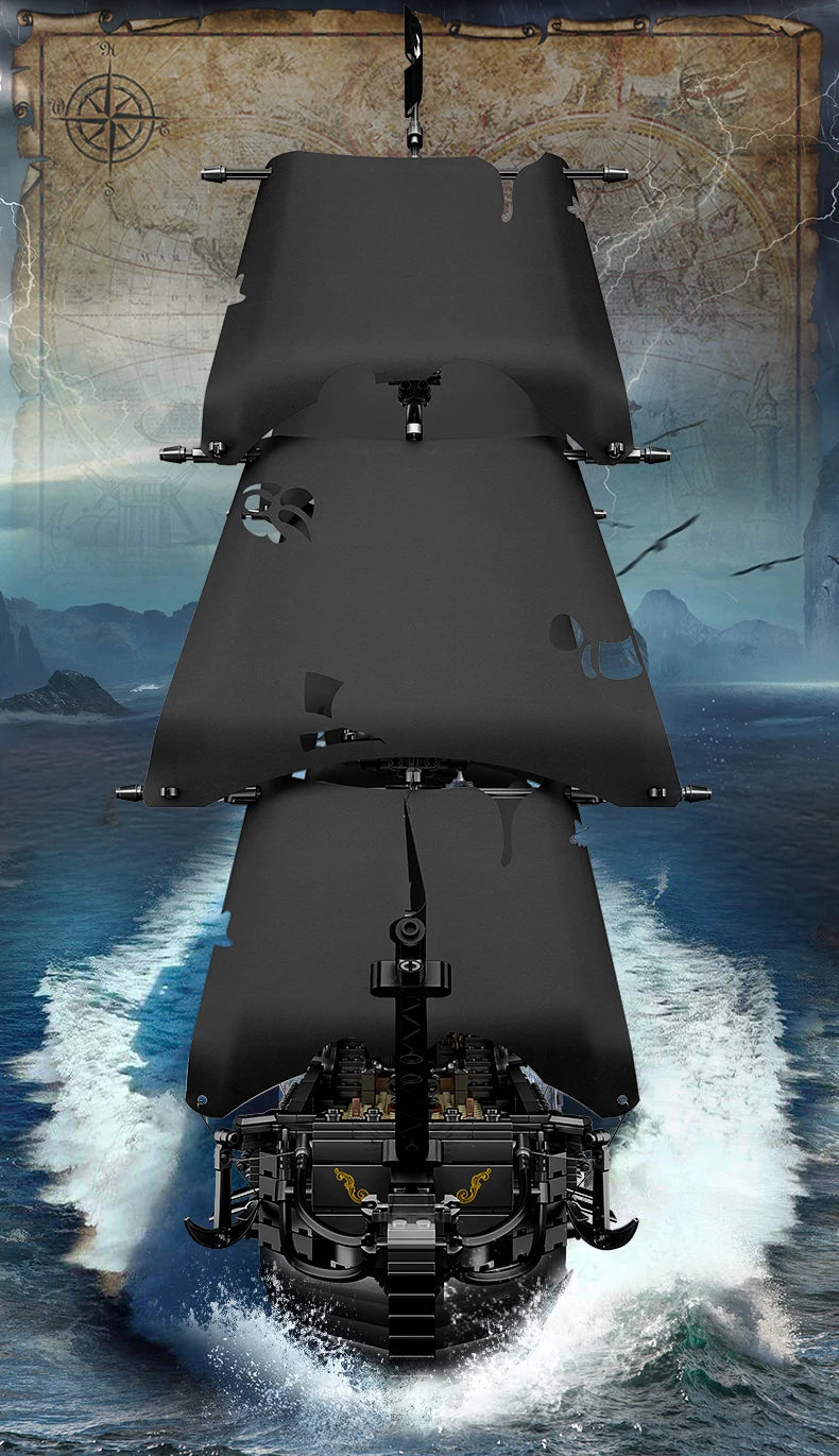 Mould King 13197 Pirate Ship Building Blocks Set