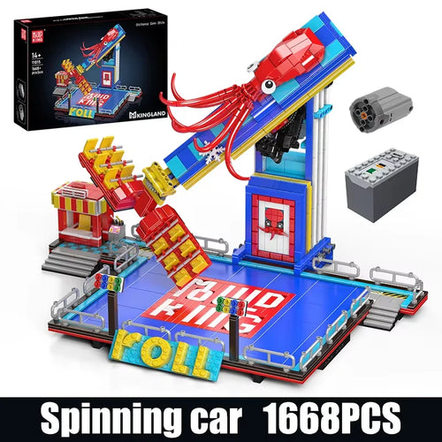 Mould King 11015 Motorized Octopus Ride