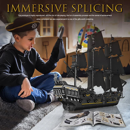 Mould King 13197 Pirate Ship Building Blocks Set