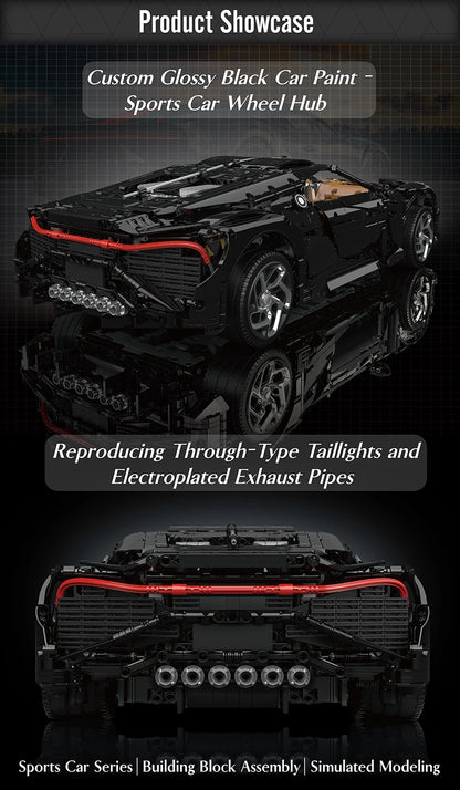 Mould King 13163 Technical Car Building Block Set