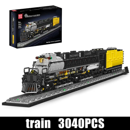 Mould King 12049 Le train de blocs de construction Big Boy