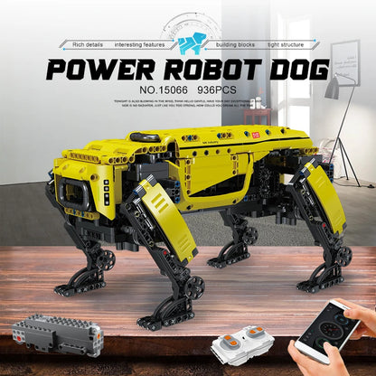 Mould King 15066/15075 Robot AlphaDog - Blocs de construction techniques motorisés