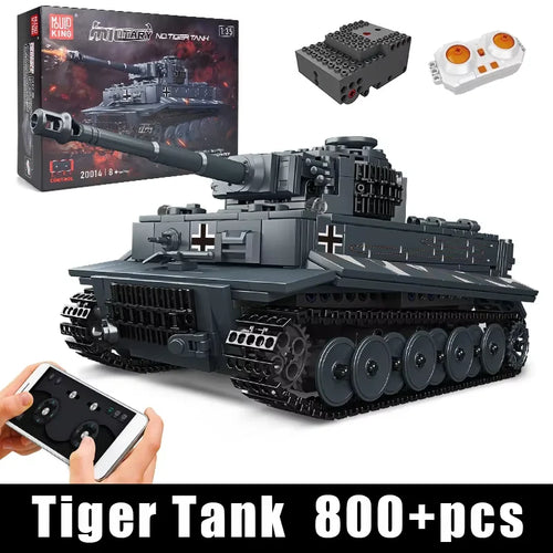 Mould King 20014 RC Tiger Tank