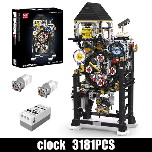 Mould King 10159 Horloge Cyberpunk
