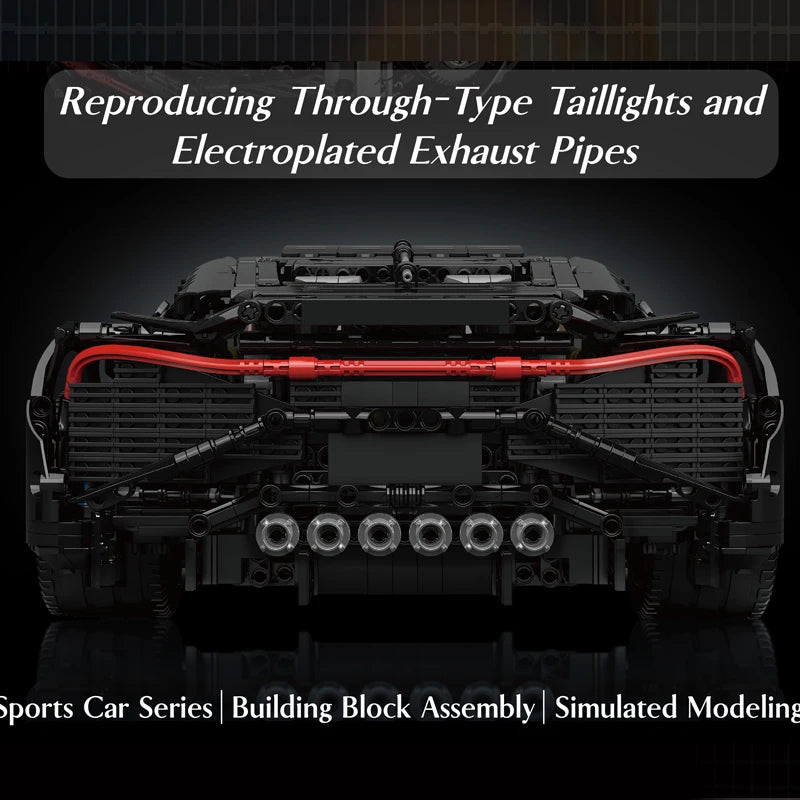 Mould King 13163 Technical Car Building Block Set