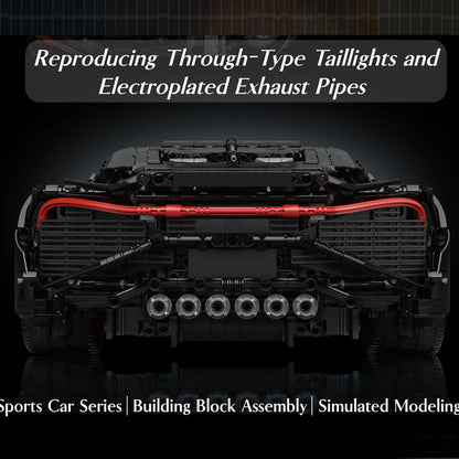 Mould King 13163 Technical Car Building Block Set