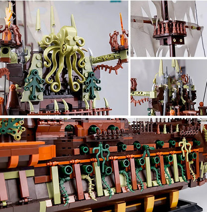 Mould King 13197 Pirate Ship Building Blocks Set