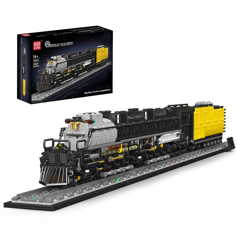 Mould King 12049 Le train de blocs de construction Big Boy