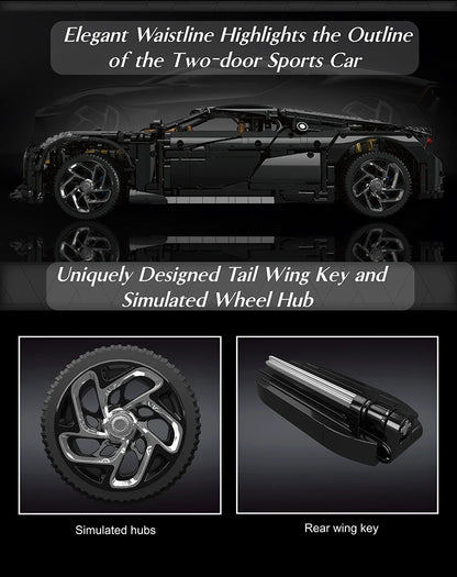 Mould King 13163 Technical Car Building Block Set