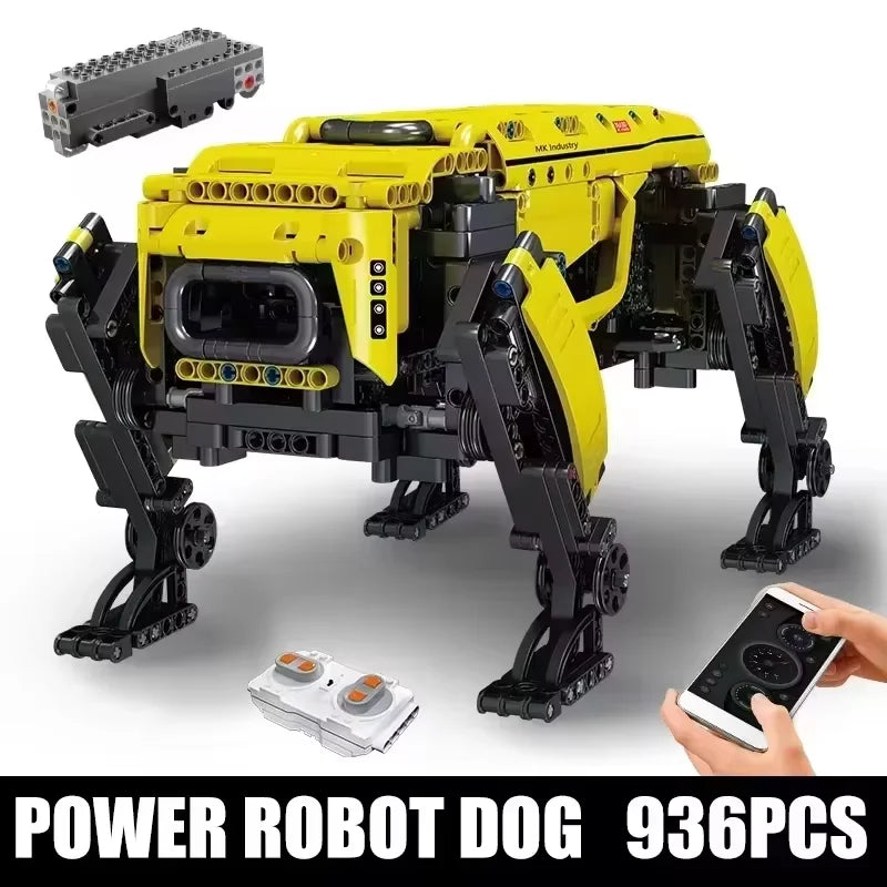 Mould King 15066/15075 Robot AlphaDog - Blocs de construction techniques motorisés